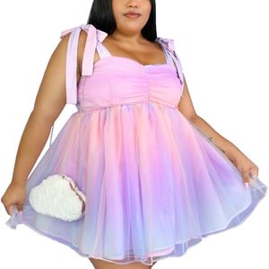 My Violet Rainbow Dress